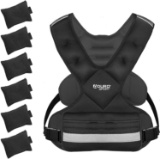 Aduro Sport Adjustable Weighted Vest Workout Equipment,4-10lbs/11-20lbs/20-32lbs/26-46lbs $69.99MSRP