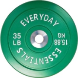 BalanceFrom Everyday Essentials Color Coded Olympic Bumper Plate Weight Plate.. $159.99 MSRP