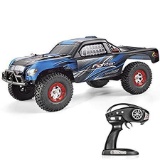 Tecesy RC Car Fighter-1 1:12 4WD 2.4G Full Scale High Speed RC Buggy Off-Road Short Course, Blue