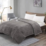 Degrees of Comfort Advanced Microplush Heated Blanket for Bed and Living Room