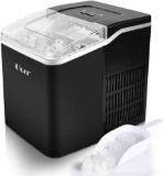 ULIT Ice Maker Countertop, Makes 26 lbs. Ice in 24 Hours,9 Ice Cubes Ready in 8 Minutes, $94.34 MSRP