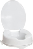 AquaSense Raised Toilet Seat with Lid, 4-Inches White $27.99 MSRP