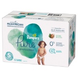 Pampers Pure Protection Natural Diapers, Size 5, 132 Ct $58.49 MSRP