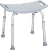 Drive Medical Bath Bench Without Back, Gray $24.99 MSRP
