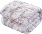 Pop Shop Marble Comforter Set, Full/Queen, Multicolor (784857802016) - $50.44 MSRP