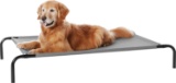 Amazon Basics Cooling Elevated Pet Bed, Large (B076VXVB2L) - Grey - $23.99 MSRP