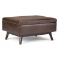Simpli Home Owen Coffee Table Ottoman with Storage $198.10 MSRP