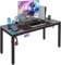 Need Gaming Desk All-in-one Gaming Computer Desk with RGB LED Soft Gaming Mouse Pad 60