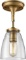 WILDSOUL 20051AB Vintage Farmhouse Mini Dome Pendant, LED Compatible Kitchen Bar $19.99 MSRP