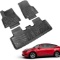 Xipoo Fit Tesla Model Y Floor Mats Liners All Weather Car Floor Mats TPE Floor - $105.99 MSRP
