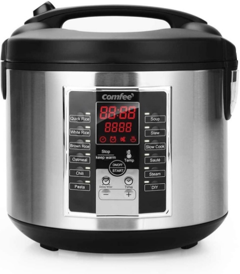 COMFEE' MB-M25 rice cooker 5.2Qt Black01 - $89.04 MSRP