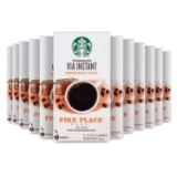 Starbucks VIA Instant Coffee Medium Roast Packets ? Pike Place Roast ? 100% Arabica - $63.87 MSRP