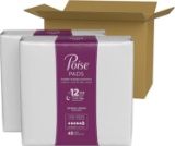 Poise Incontinence Pads for Women, Ultimate Absorbency, Long, Original Design, 90 Count