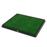 PETMAKER Artificial Grass Puppy Pad - Portable Training Pad System for Dogs and Pets, $28.99 MSRP
