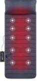 SNAILAX Memory Foam Massage Mat with Heat, 6 Therapy Heating Pad,10 Vibration Motors Massage Mattres