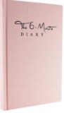 The 6-Minute Diary (Orchid Pink) / Dicksons Brown Topstitch Texture Thinline Leather Bible Cover