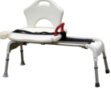 Drive Medical Folding Universal Sliding Transfer Bench (RTL12075) - $117.99 MSRP
