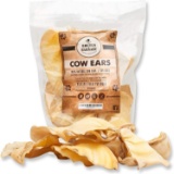 Cow Ears for Dogs, All Natural Whole Ears, No Added Hormone's , Grass Fed Cattle 12 - $17.99 MSRP