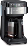 Hamilton Beach Works with Alexa Smart Coffee Maker 12 Cup Capacity, Black (49350) - $53.12 MSRP
