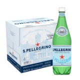 S.Pellegrino Sparkling Natural Mineral Water, 33.8 Fl Oz. (12 Pack) - $26.98 MSRP