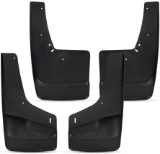 Heavy Duty Molded Splash Guards Mud Flaps Mudflaps Compatible for Chevy 1999-2007 Silverado GMC