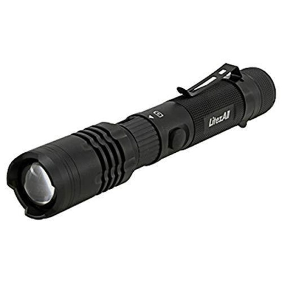 LitezAll Tactical Led Flashlight - 1000 Lumen 2 Light Mode Rechargeable - $35.26 MSRP