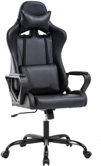 Office Chair Gaming Chair Desk Chair Ergonomic Racing Style Executive Chair With Lumbar- $99.99 MSRP