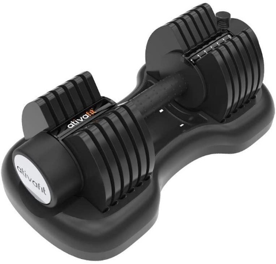 ATIVAFIT Adjustable Dumbbell for Workout Strength Training Fitness Weight Gym (Single) $169.99 MSRP