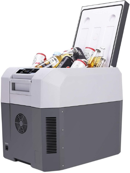 CIGREEN 34.9 Quart (33 Liter) Portable Refrigerator, Compressor Electric Cooler, Mini Fridge/Freezer