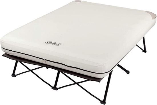 Coleman Camping Cot, Air Mattress, And Pump Combo | Folding Camp Cot And Air Bed With- $199.99 MSRP