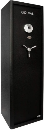 Golval RE RF Series Security Safe with Biometric Access/Electronic Lock - Black - $369.99 MSRP