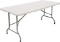 FORUP 6ft Table, Folding Utility Table,Fold-in-Half Portable Plastic Picnic Party Dining $89.99 MSRP