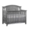 Oxford Baby Willowbrook 4-IN-1 Convertible Crib, Graphite Gray - $303.33 MSRP