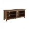 58 inch Wood TV Media Stand Storage Console in Reclaimed Barnwood