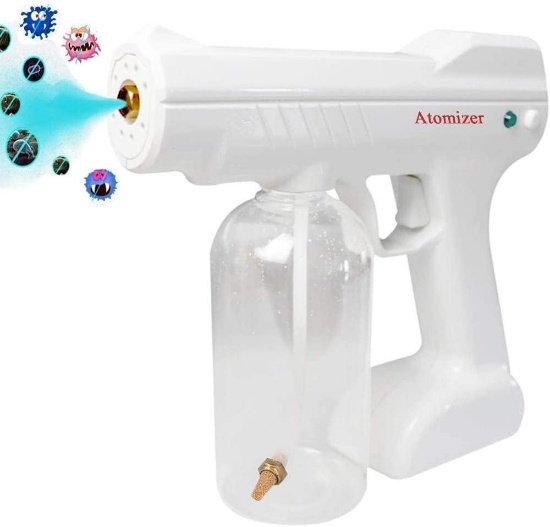 ANCROWN Disinfectant Mist Gun, Handheld Rechargeable Nano Atomizer 27oz - $79.99 MSRP