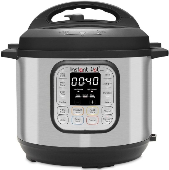 Instant Pot Duo 7-in-1 Electric Pressure Cooker, Slow Cooker, Rice Cooker, Steamer, Saute $99.00MSRP