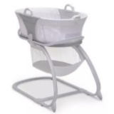 Delta Children 2-in-1 Moses Basket Bedside Bassinet Sleeper - Gray - $149.99 MSRP