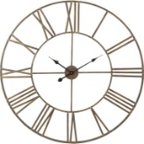 Aspire Solange Round Metal Wall Clock - 36