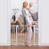 Cumbor 40.6? Auto Close Safety Baby Gate, Durable Extra Wide Child Gate for Stairs, $59.99 MSRP