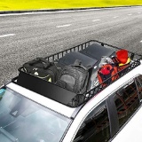 Roof Rack Cargo Basket, Universal Car Top Carrier Rack