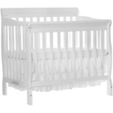 Dream On Me 4 in 1 Aden Convertible Mini Crib, White