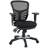 Office Chair Modway Midnight Black