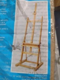 U.S. Art Supply Medium Wooden H-Frame Studio Easel