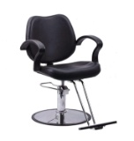 Beauty Style Classic Hydraulic Barber Chair Styling Chair Salon Beauty Equipment Black