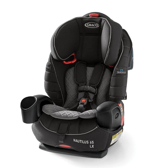 Graco Nautilus 65 LX 3 In 1 Harness Booster Car Seat, Featuring TrueShield Side - $171.89 MSRP