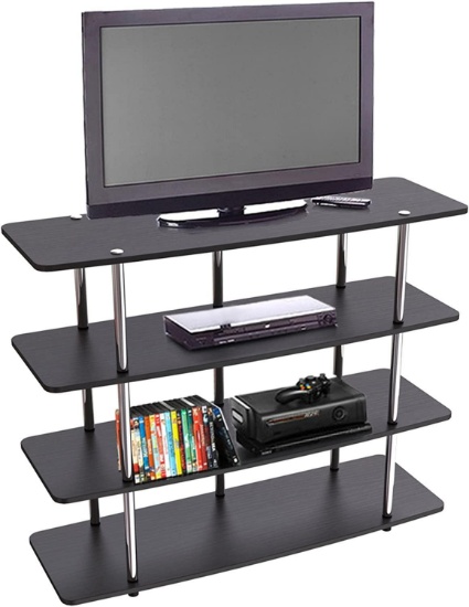 Convenience Concepts Designs2Go XL Highboy TV Stand, Black - $73.68 MSRP