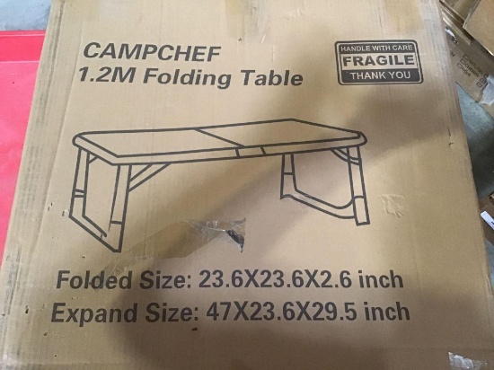Campchef 1.2M Folding Table