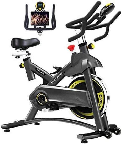 Cyclace Exercise Bike Stationary 330 Lbs Weight Capacity- Indoor Cycling Bike