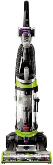 Bissell 2252 CleanView Swivel Upright Bagless Vacuum Carpet Cleaner, Green Pet - $109.99 MSRP