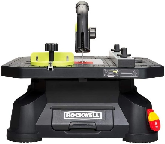 Rockwell RK7323 BladeRunner X2 Portable Tabletop Saw with Steel Rip Fence, Miter Gauge $139.00 MSRP